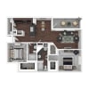 Floor plan: B3