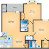Floor plan: B1B