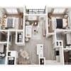 Floor plan: B1 - 2x2