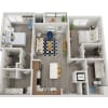 Floor plan: B2