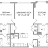 Floor plan: 2x2