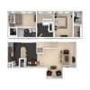 Floor plan: B13 Van Dyke Townhome
