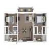 Floor plan: B2