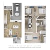 Floor plan: Townhome F