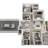 Floor plan: C2