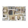 Floor plan: C1