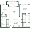 Floor plan: B2O