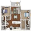 Floor plan: B2B