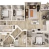 Floor plan: C2 ANSI