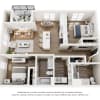 Floor plan: Two-Bedroom 2C-ADA