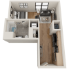 Floor plan: Delta 1