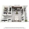 Floor plan: E1B