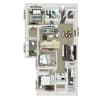 Floor plan: C1 - Madison