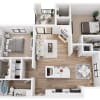 Floor plan: B2P