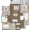 Floor plan: C1
