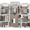 Floor plan: 2A