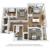 Floor plan: B8