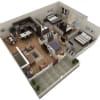Floor plan: 3 BR Grand Overlook