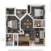 Floor plan: B3