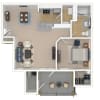 Floor plan: Everett - A1A