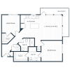 Floor plan: 2B