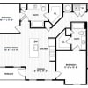 Floor plan: 2B
