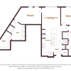 Floor plan: Two Bedroom Two Bath (B10.1)