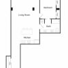 Floor plan: One Bed One Bath D.5
