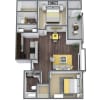 Floor plan: B3