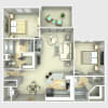 Floor plan: B2