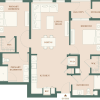 Floor plan: 2B