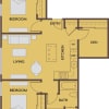 Floor plan: 2C