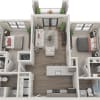 Floor plan: B2A