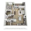 Floor plan: A1D-P