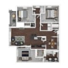 Floor plan: C1