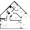 Floor plan: 2 Bed E