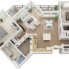 Floor plan: B20e - Spruce