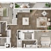 Floor plan: B08