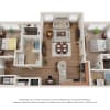 Floor plan: B1 Two Bedroom / Two Bath