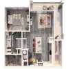 Floor plan: The Agave - Apartment Home