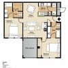 Floor plan: Phase I - Two-Bedrooms