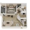 Floor plan: A1W