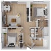 Floor plan: Moxie 2