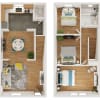 Floor plan: Three Bedroom