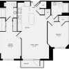 Floor plan: 2 Bedrooms G