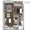 Floor plan: AM15-D1-715