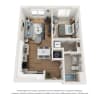 Floor plan: The Delaware at Capital Trail
