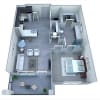 Floor plan: A2 1x1