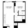 Floor plan: 1U
