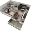 Floor plan: 2 BR Designer Overlook